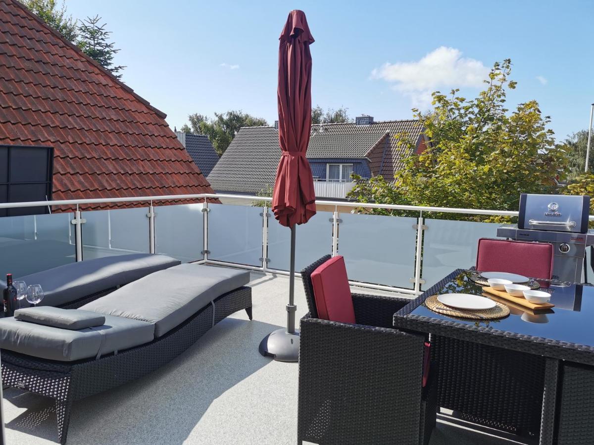 Moderne Wohnung Mit Privatpool Büsum Exterior foto